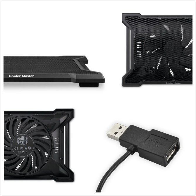 Cooler Master NotePal X-SLIM II Silent Notebook Cooler - SWEETLOOT