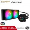 Cooler Master MasterLiquid ML240L ARGB V2 CPU Liquid Cooler AIO with Addressable RGB LED and Controller for AMD / Intel