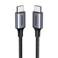 UGREEN USB 2.0 C M/M Round Cable Nickel Plating Aluminum Shell PD 60W Fast Charging Cable