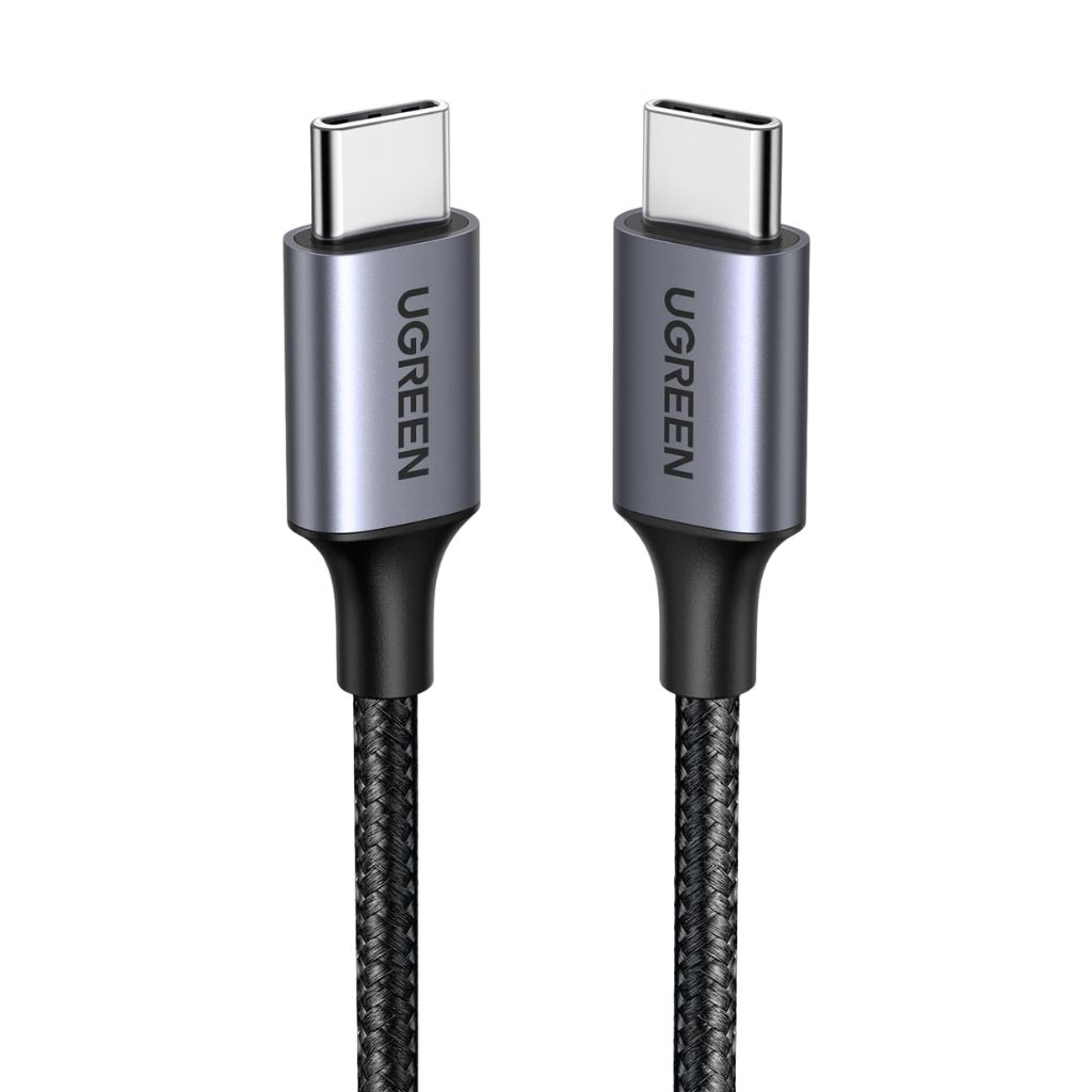 UGREEN USB 2.0 C M/M Round Cable Nickel Plating Aluminum Shell PD 60W Fast Charging Cable