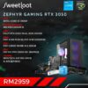 SWEETLOOT Zephyr - Intel 12th Gen 12100F RTX 3050 Gaming PC Package
