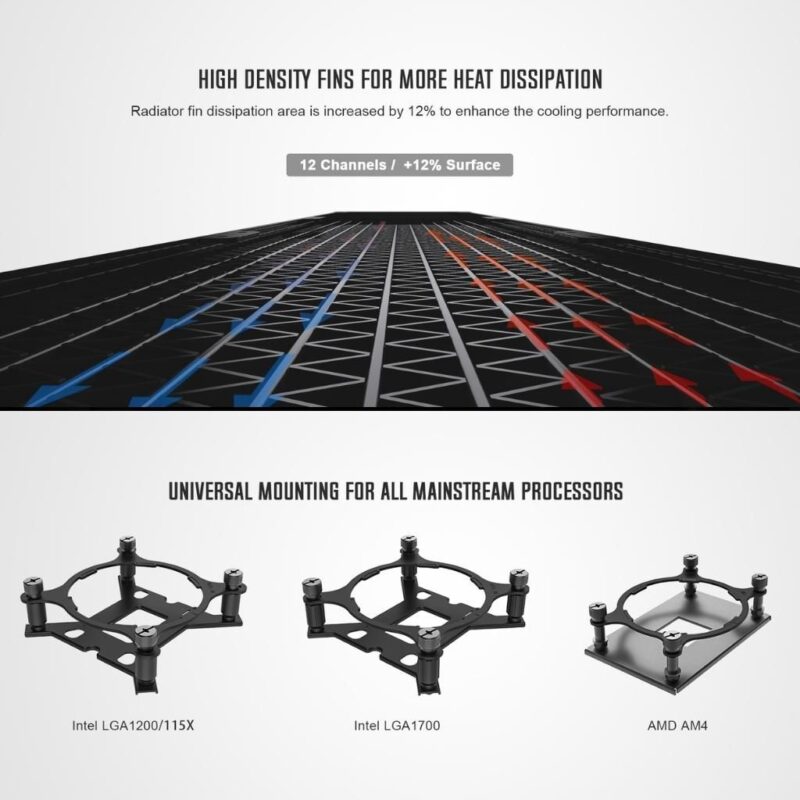 ID-Cooling FROSTFLOW 240 XT 240mm AIO CPU Liquid Cooler - SWEETLOOT