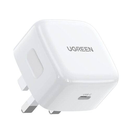 UGREEN PD 20W Fast Charger UK White