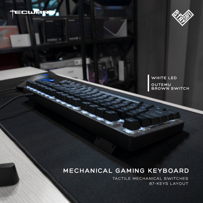 Tecware Ignite 3 in 1 Gaming Bundle Keyboard + Mouse + Mousemat