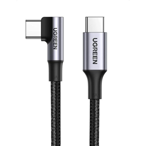 UGREEN 100W PD USB C 2.0 to USB Type C Angled Fast Charging Cable