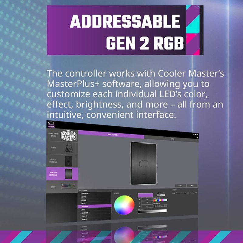Cooler Master ARGB Gen 2 LED Controller A1 - SWEETLOOT
