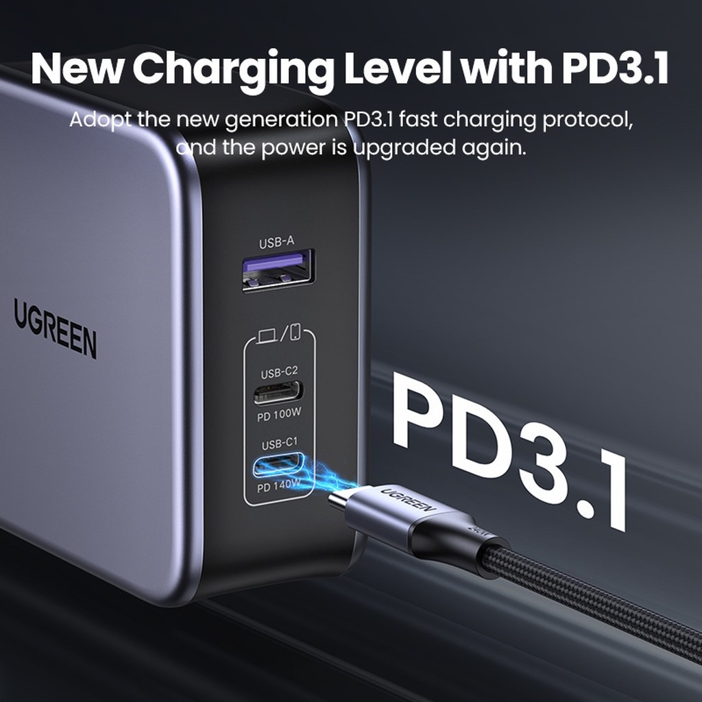UGREEN 140W Nexode Power Delivery Charger Review 
