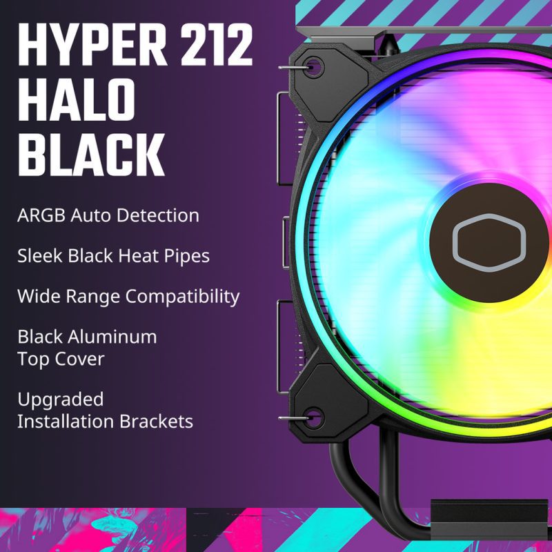 Cooler Master Hyper 212 Halo CPU Air Cooler SWEETLOOT
