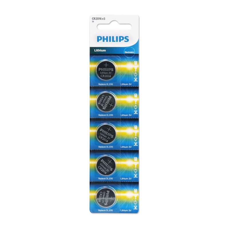 Philips CR2016 Lithium Minicells Battery - SWEETLOOT
