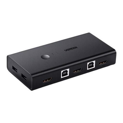 UGREEN 2-Port HDMI USB 2.0 KVM Switch Box