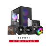 SWEETLOOT ZEPHYR AMD Ryzen 7600X RTX 4070 Gaming PC Package