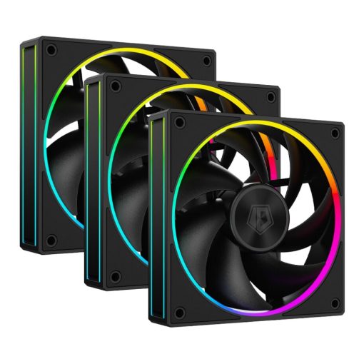 ID-Cooling AF-127 ARGB Black Case Fan Trio Set