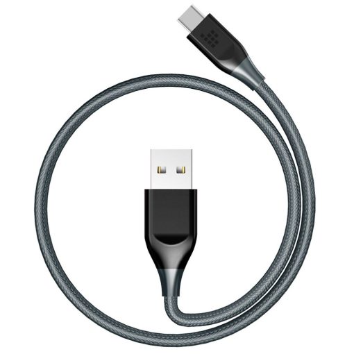 Tronsmart ATC Briaded Nylon USB-C to USB-A Cable - Black Grey