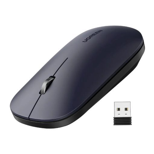 UGREEN 2.4GHz Wireless Ultra Slim Silent Mouse - Black