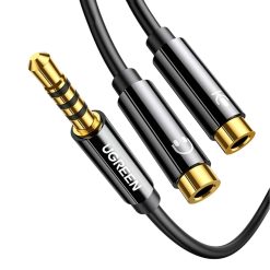 UGREEN 3.5mm Male to Female Audio and Mic Splitter Cable