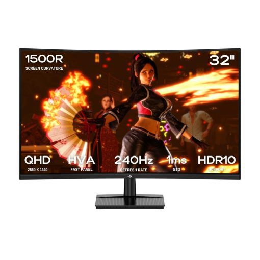 Titan Army C32A1S 32” 1500R Curved 240Hz 1ms QHD HVA Gaming Monitor