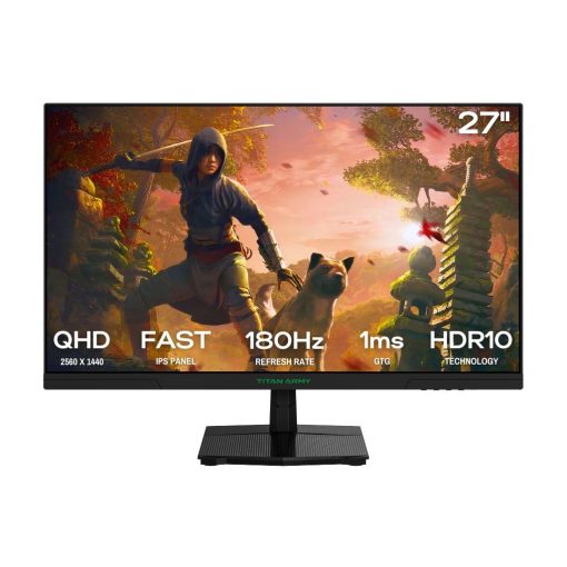 Titan Army TA-P2710R 27” QHD 180Hz 1ms Fast IPS Gaming Monitor