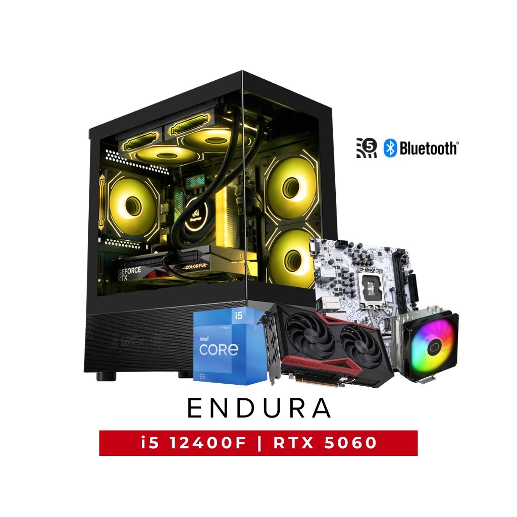 SweetLoot Endura Intel Core i5-12400F RTX 5060 PC Package