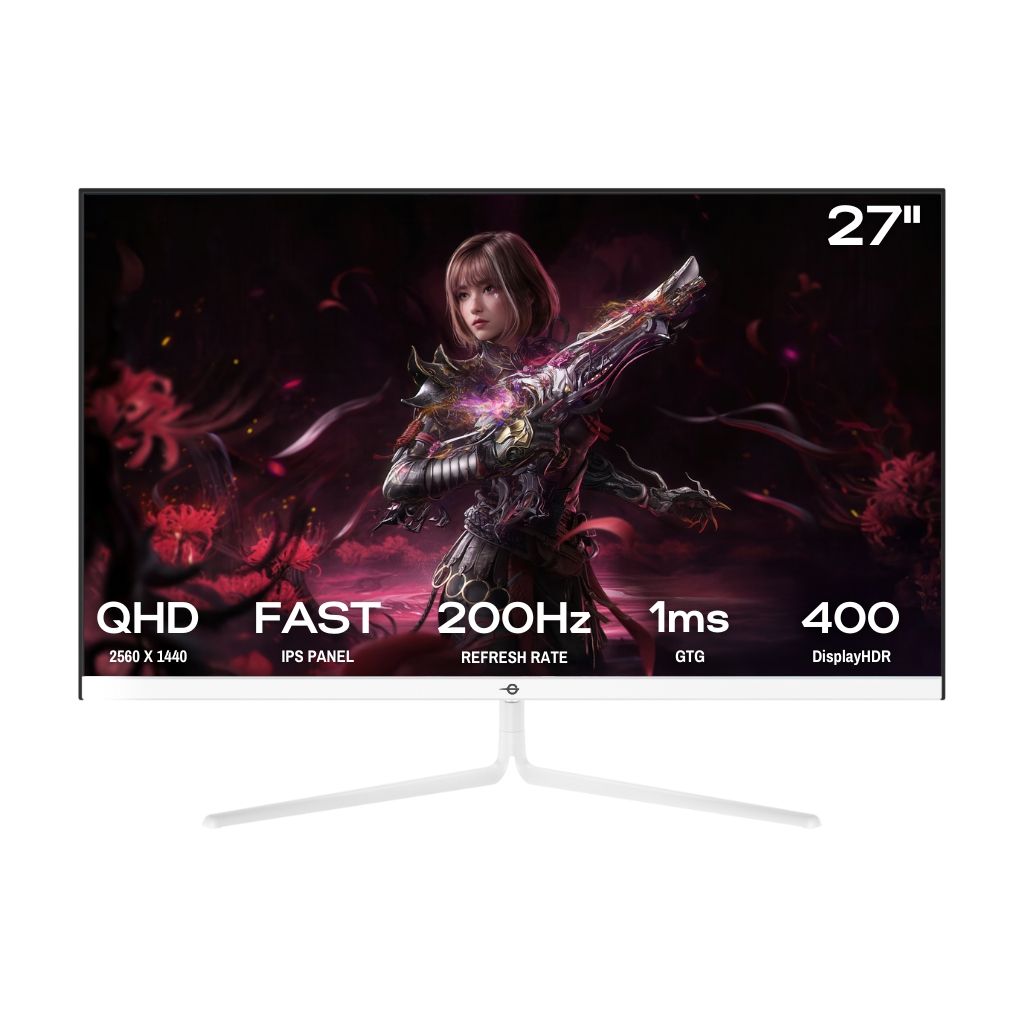 TITAN ARMY 27” FAST IPS QHD 2K 200Hz 1ms 118%sRGB Gaming Monitor (27G2R2)