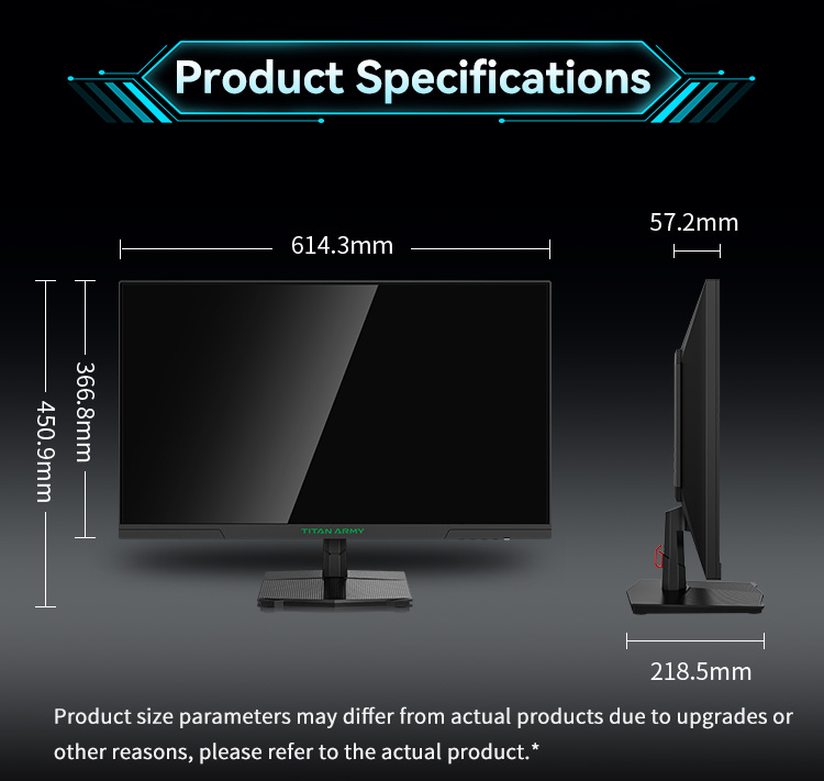Titan Army P2711G2 Product Specifications