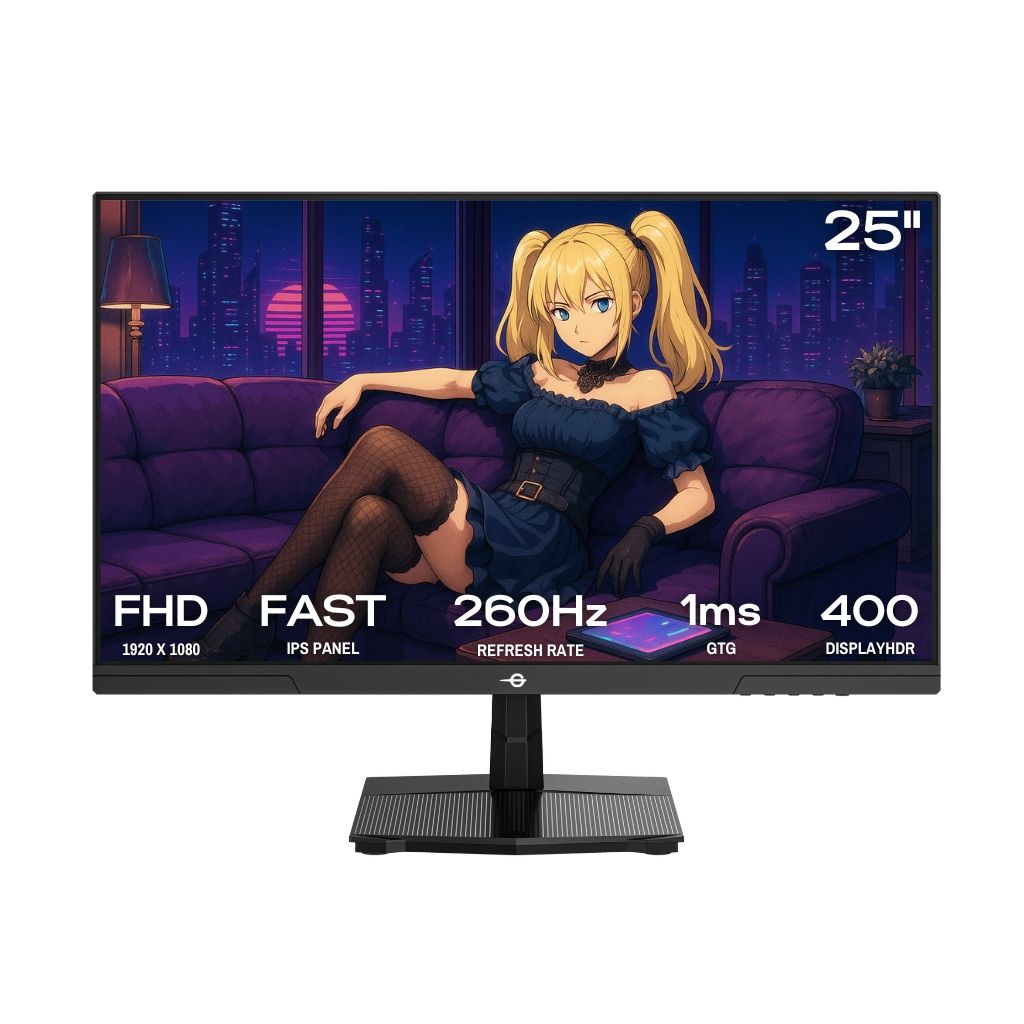 Titan Army P2510H-PLUS 25" 260Hz 1ms FHD IPS Gaming Monitor