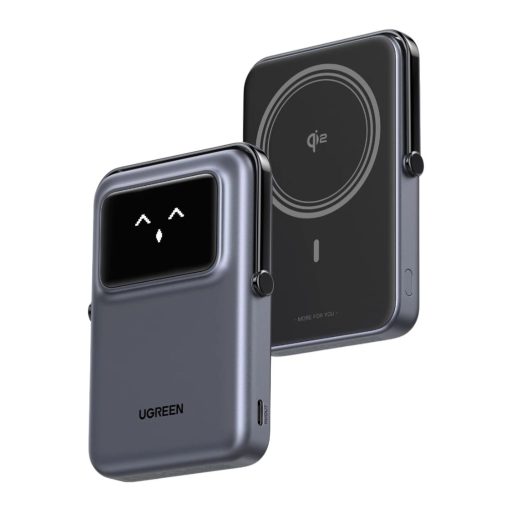 UGREEN Uno Qi2 Magentic Wireless Power Bank Grey 10000mAh