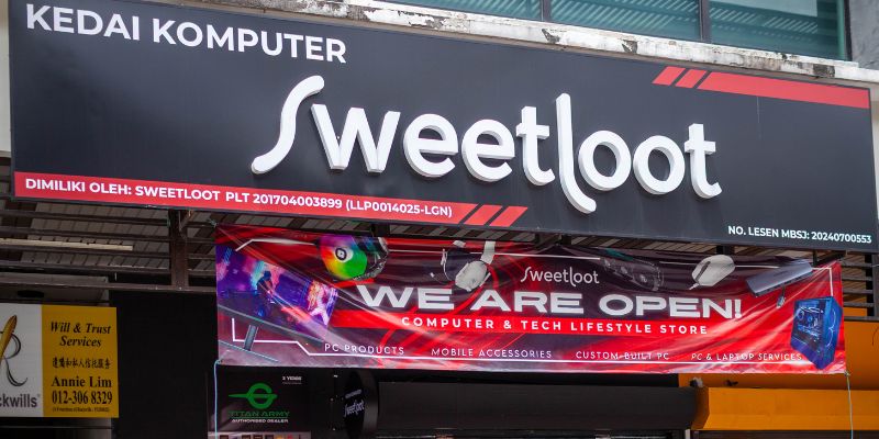 Sweetloot PC store front