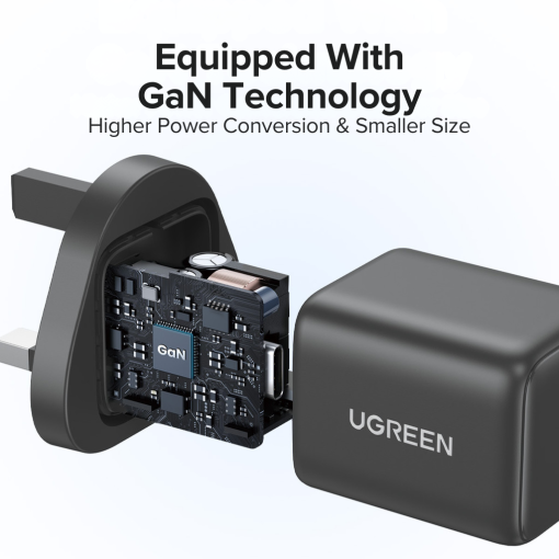 UGREEN 20W USB-C GaN Fast Charger - Image 4