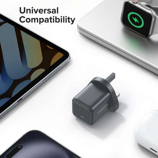 UGREEN 20W USB-C GaN Fast Charger - Image 5