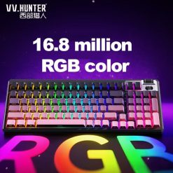 VV Hunter A98RT Magnetic Switch Mechanical Gaming Keyboard - 16.8 million RGB colour
