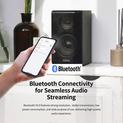Edifier R33BT Active Bluetooth Computer Bookshelf Speakers - Image 6