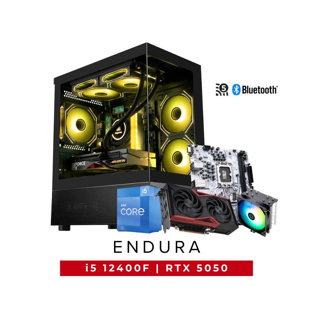 SweetLoot Endura Intel Core i5-12400F RTX 5050 PC Package
