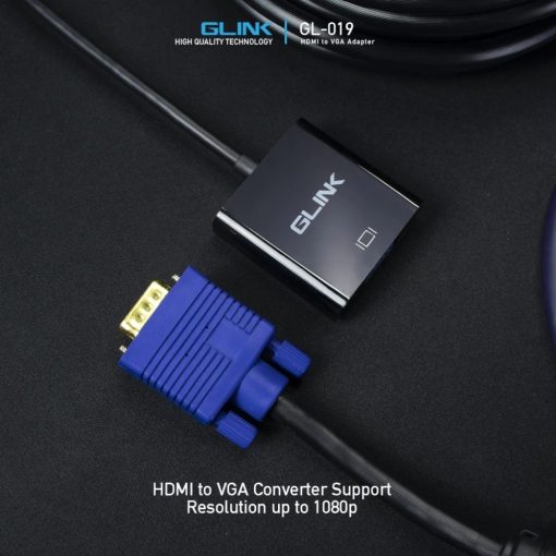 GLINK CB305BK HDMI to VGA Adapter - Image 2