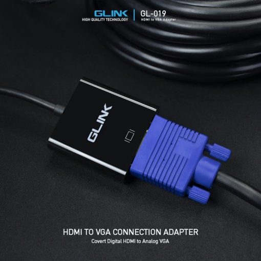 GLINK CB305BK HDMI to VGA Adapter - Image 5
