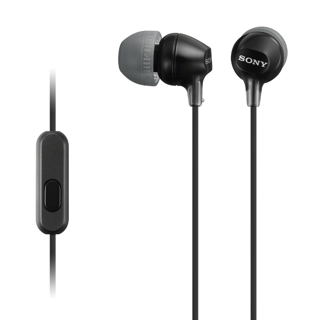 SONY MDR-EX15AP Earphones - Black