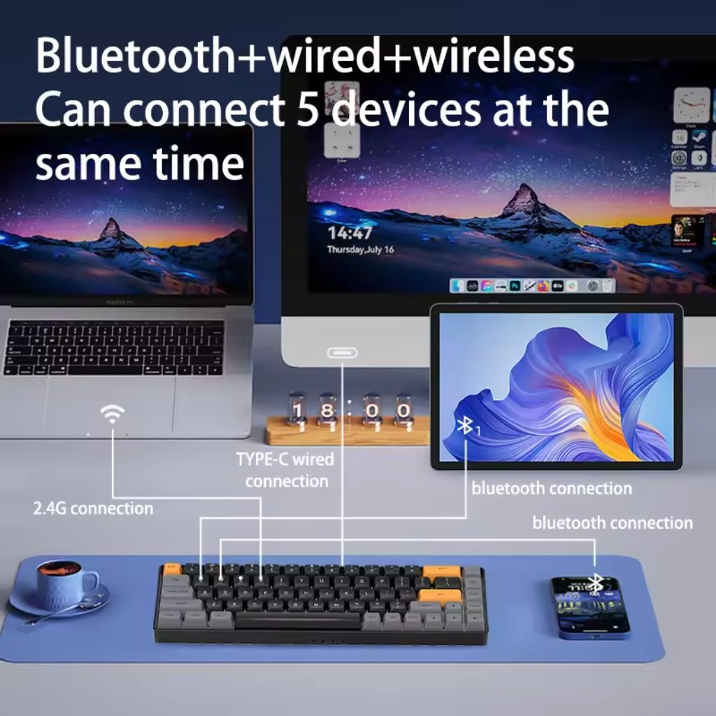 darkFlash GD68 Wireless Mechanical Keyboard - Image 3