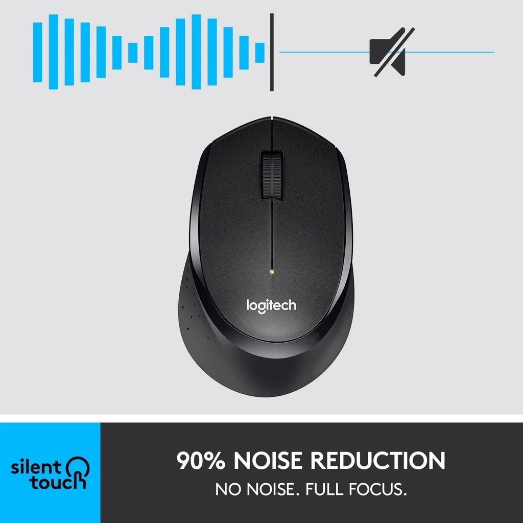 Logitech M331 Silent Plus Wireless Mouse - Image 2