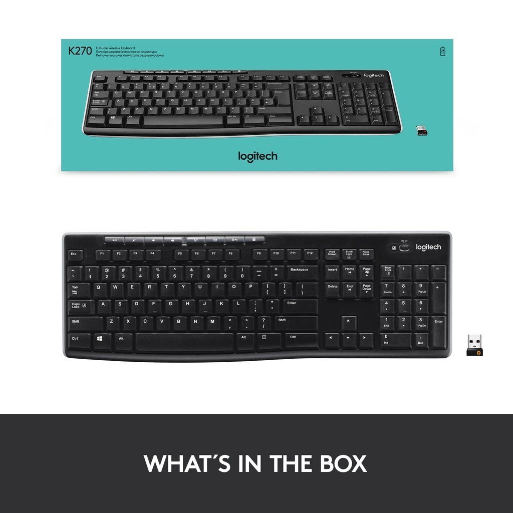 Logitech K270 Wireless Keyboard - Image 8