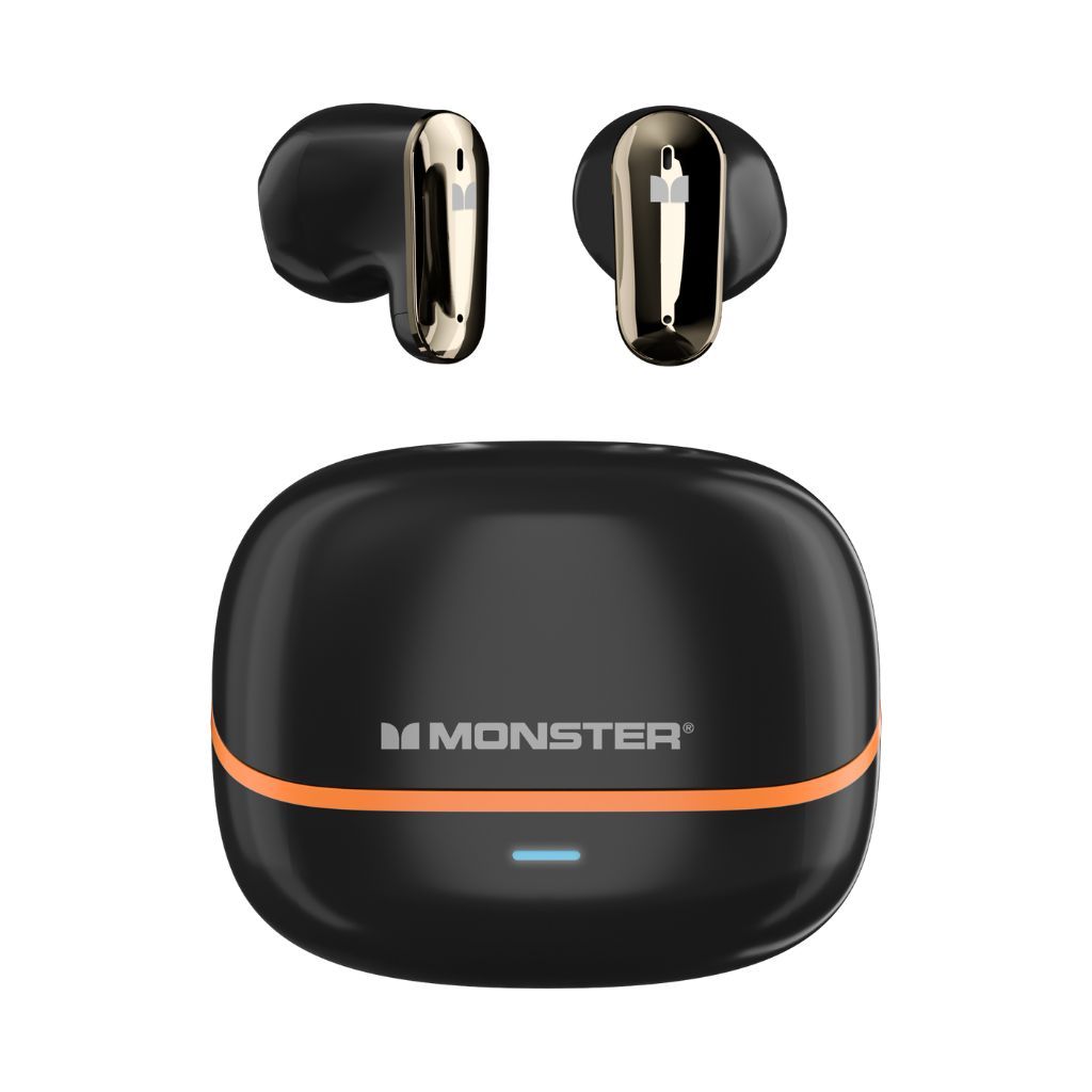 Monster Aura Fit GT19 True Wireless Stereo Earbuds - Black