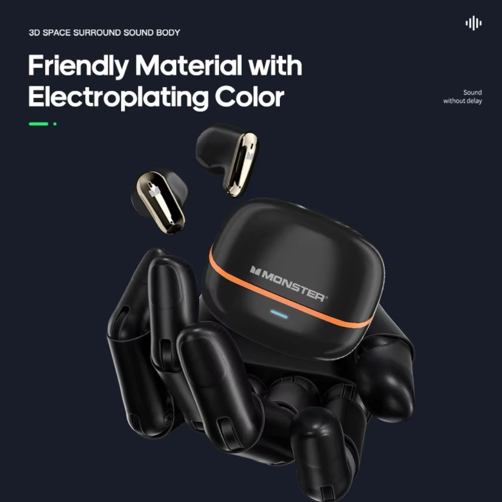 Monster Aura Fit GT19 True Wireless Stereo Earbuds - Image 4