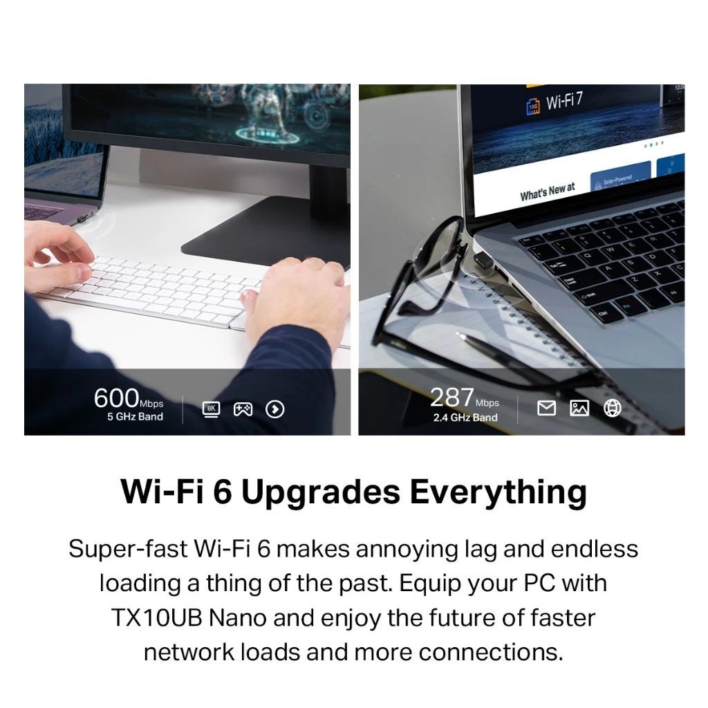 TP-Link Archer TX10UB Nano AX900 Wi-Fi 6 Bluetooth 5.3 USB Adapter - Image 3