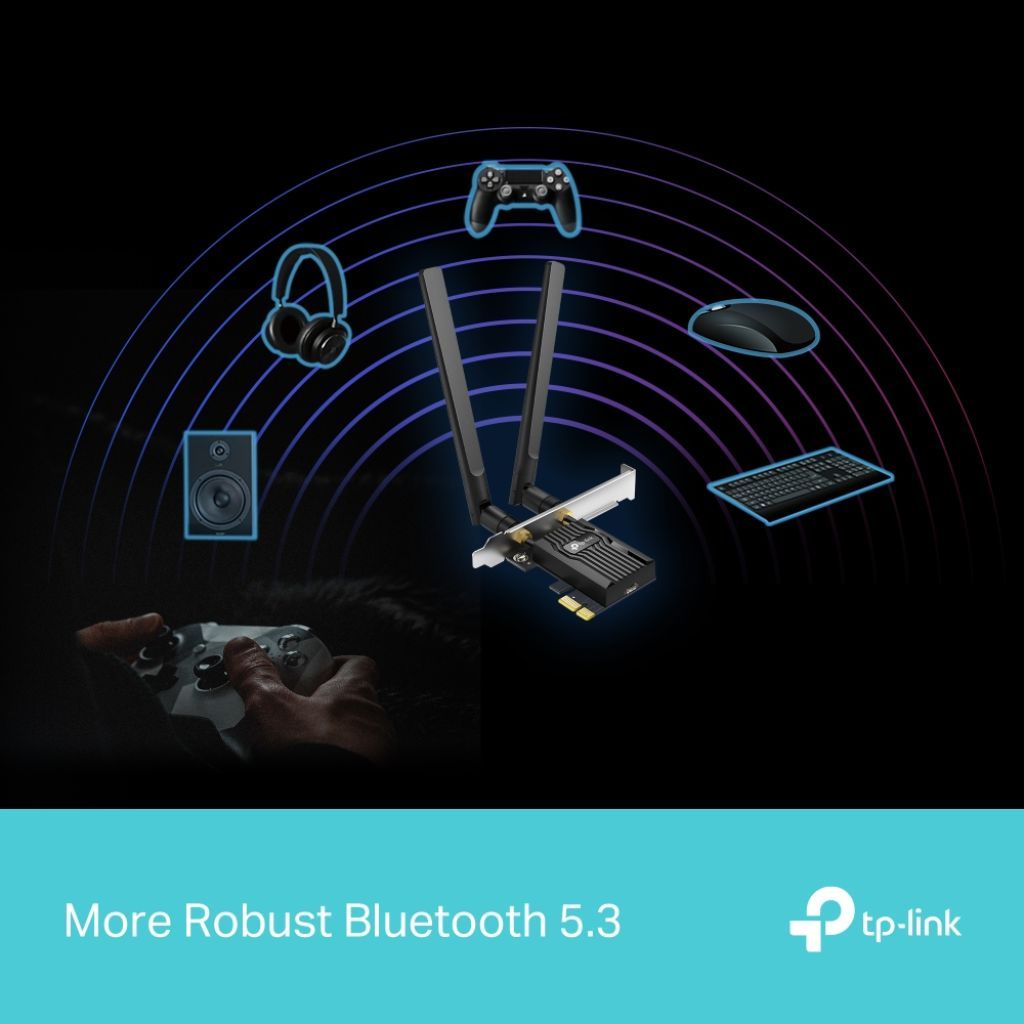 TP-Link Archer TX55E AX3000 Wi-Fi 6 Bluetooth 5.3 PCIe Adapter - Image 4