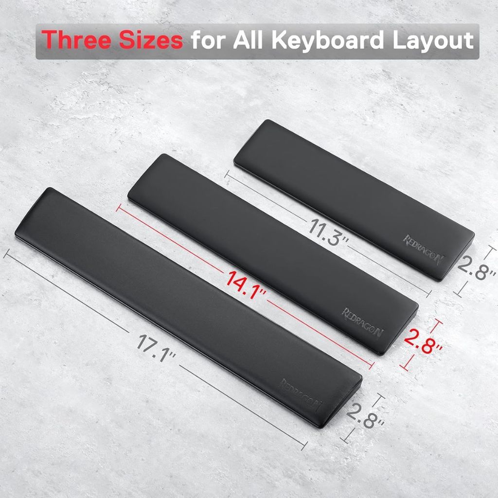 Redragon Meteor Computer Keyboard Wrist Rest Pad - Image 2
