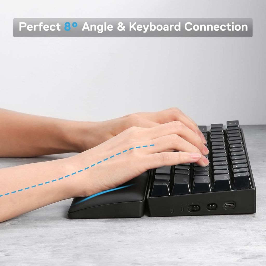 Redragon Meteor Computer Keyboard Wrist Rest Pad - Image 7