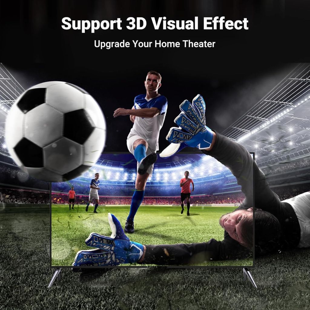 UGREEN 4K DisplayPort Male to HDMI Male Cable - Image 5