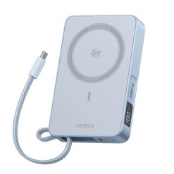 UGREEN MagFlow 10000mAh Qi 2.2 25W Magnetic Wireless Power Bank