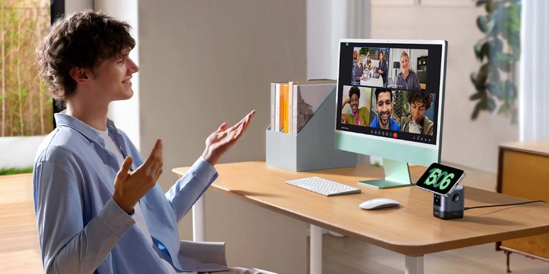 WFH setup Malaysia desk