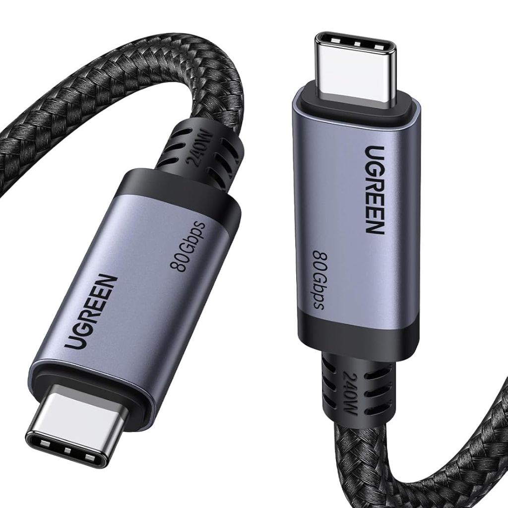 UGREEN USB-C USB4 Gen 4 80Gbps PD 240W Cable