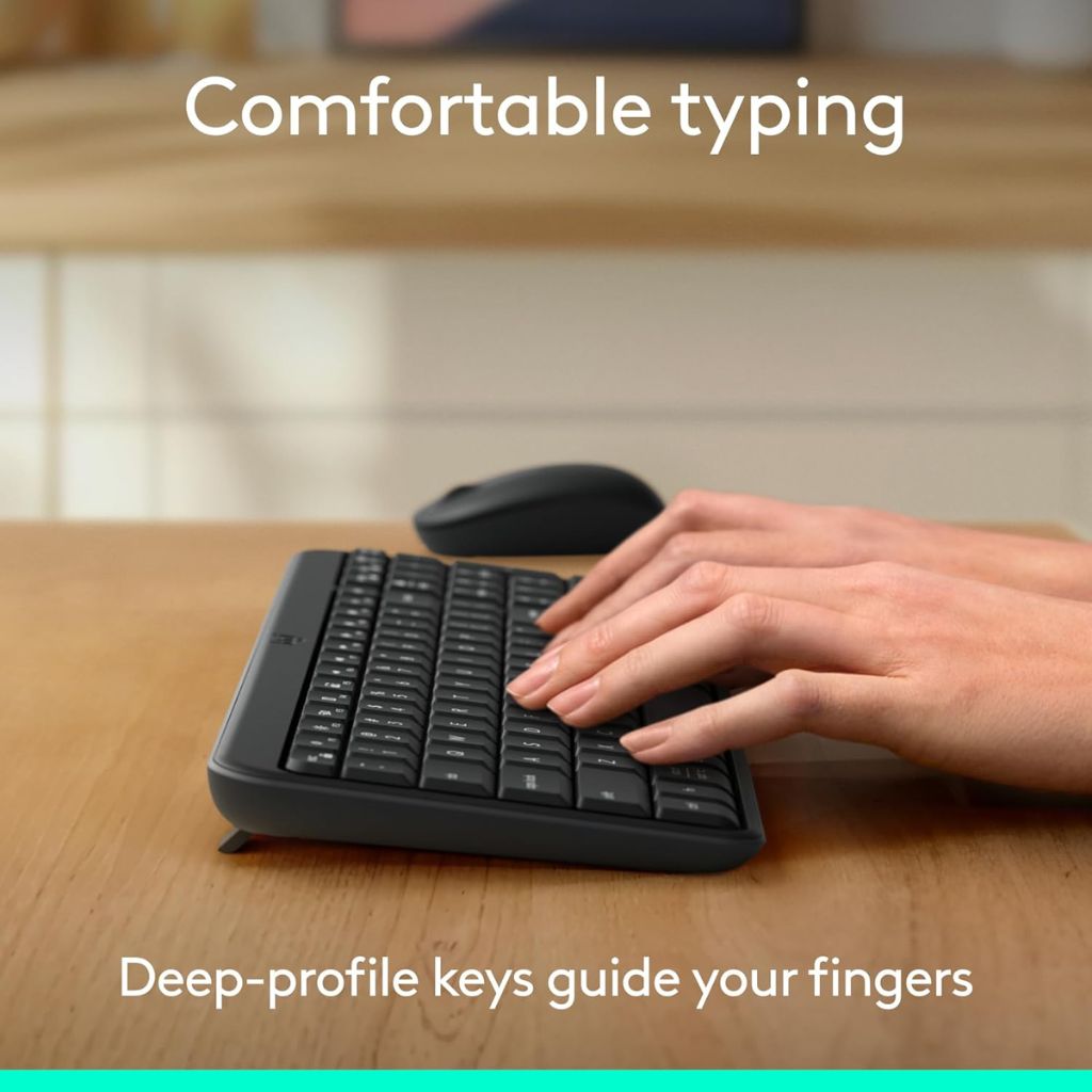 Logitech MK250 Bluetooth Wireless Keyboard & Mouse Combo - Image 4