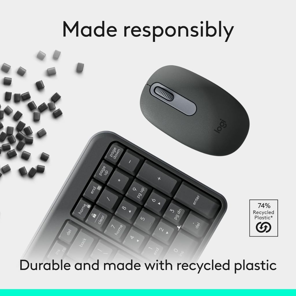 Logitech MK250 Bluetooth Wireless Keyboard & Mouse Combo - Image 6